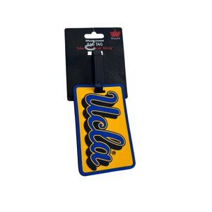 UCLA Bag Tag Yellow/Blue 4.5"x2.5" NCAA Officially Licensed sUITCASE TAG
